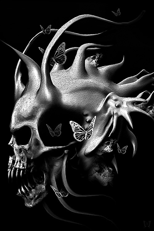 whitesoulblackheart:  Fantasmagorik Abyss by Obery Nicolas © (Please leave credit … Ƹ̴Ӂ̴Ʒ) 