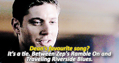 plaiding:  Dean + recurring themes [2/4] ↳ Music  