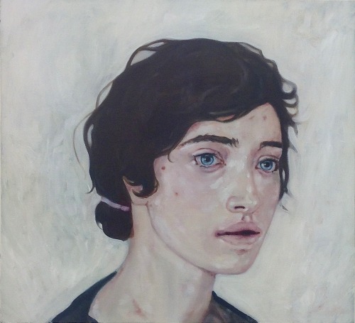 Untitled (Portrait)oil on panel22” x 24”2013http://bernadetteosullivan.com/