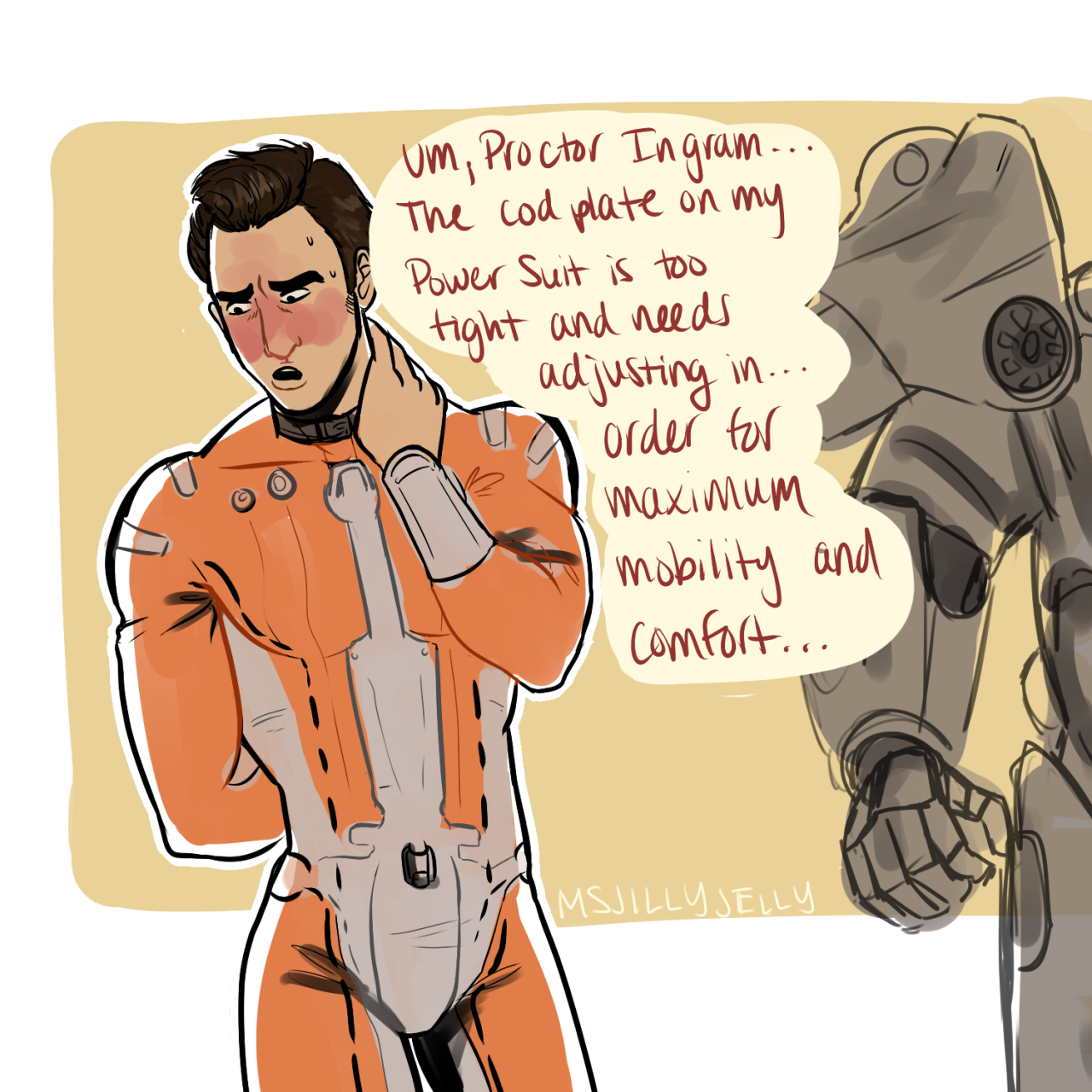 msjillyjelly:  Young Danse is so awkward … 