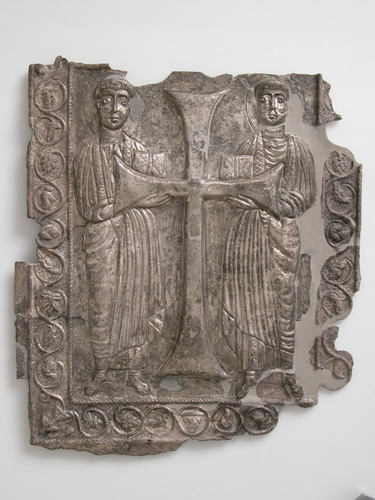 themuseumguy:met-medieval-art:Plaque with Two Saints, Metropolitan Museum of Art: Medieval ArtFletch