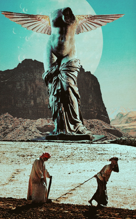 ayhamjabr - The Undiscovered Journey.Surreal Mixed Media...