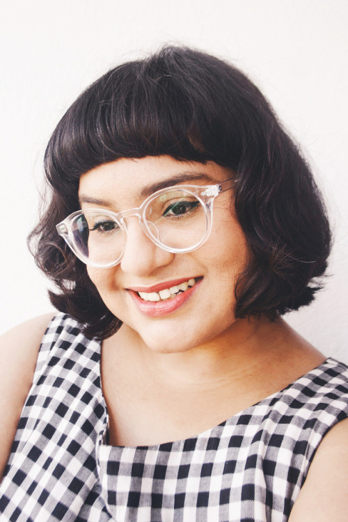 chubby-bunnies: kittehinfurs:Channeling my inner Barb just a little bit in my new glasses  So cute!