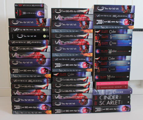 Book Collection #2 - Books by Marissa Meyer.Link will lead to my blog post, where I have more pictur