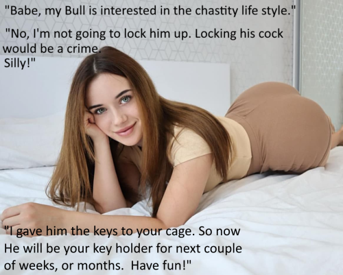 Carabrodie:  At First You Thought That Her Bull Wanted To Be Locked Up! Surely This