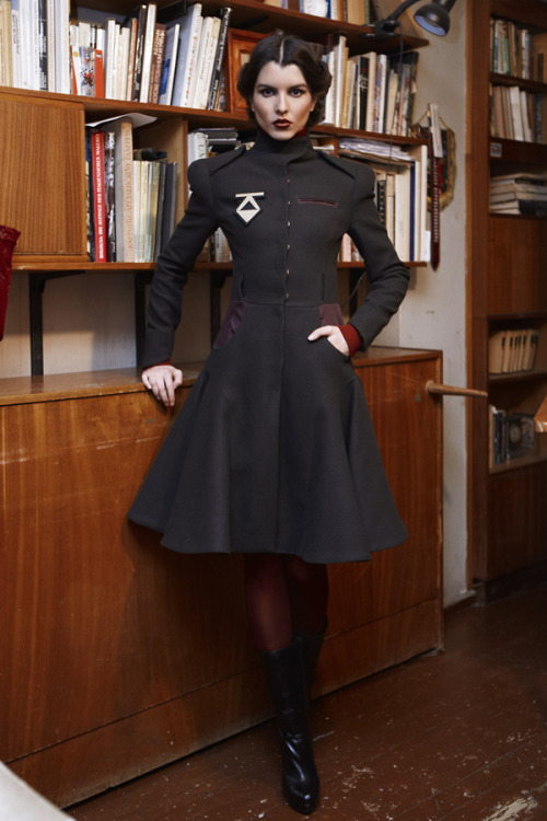 geekygothgirl:  yunghummus:  KNAPP The Post-War collection A/W 2012/2013  I think I’ve already reblo