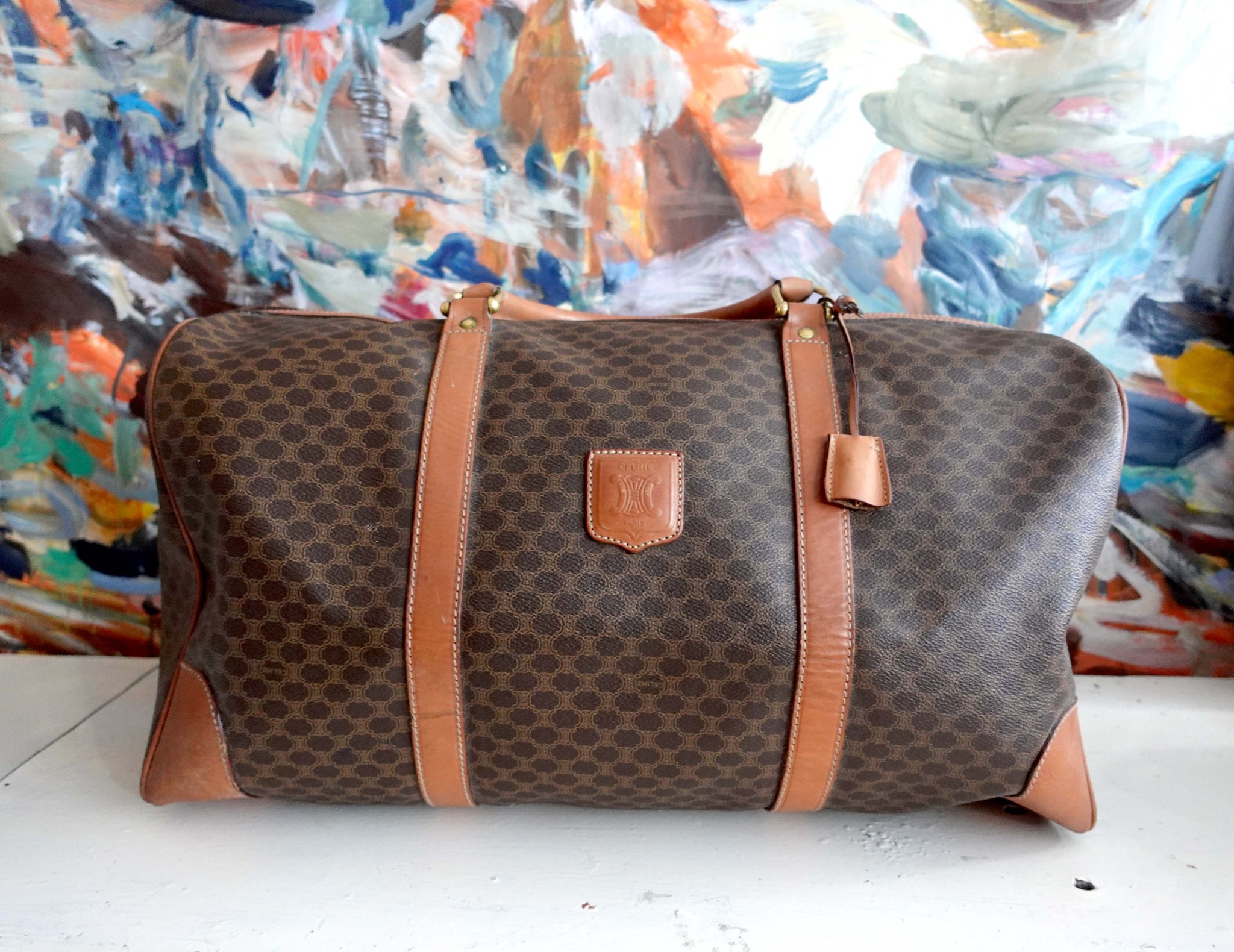 LOUIS VUITTON Monogram Evasion Boston Travel Bag Handbag - Final Call