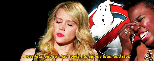 jillianholtsmann:Were you guys kids watching Ghostbusters, watching the cartoons, was that in your c