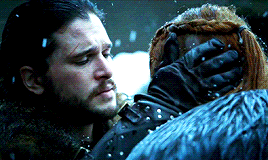 gifsofgot:When the snows fall and the white wind blows, the lone wolf dies but the pack survives.