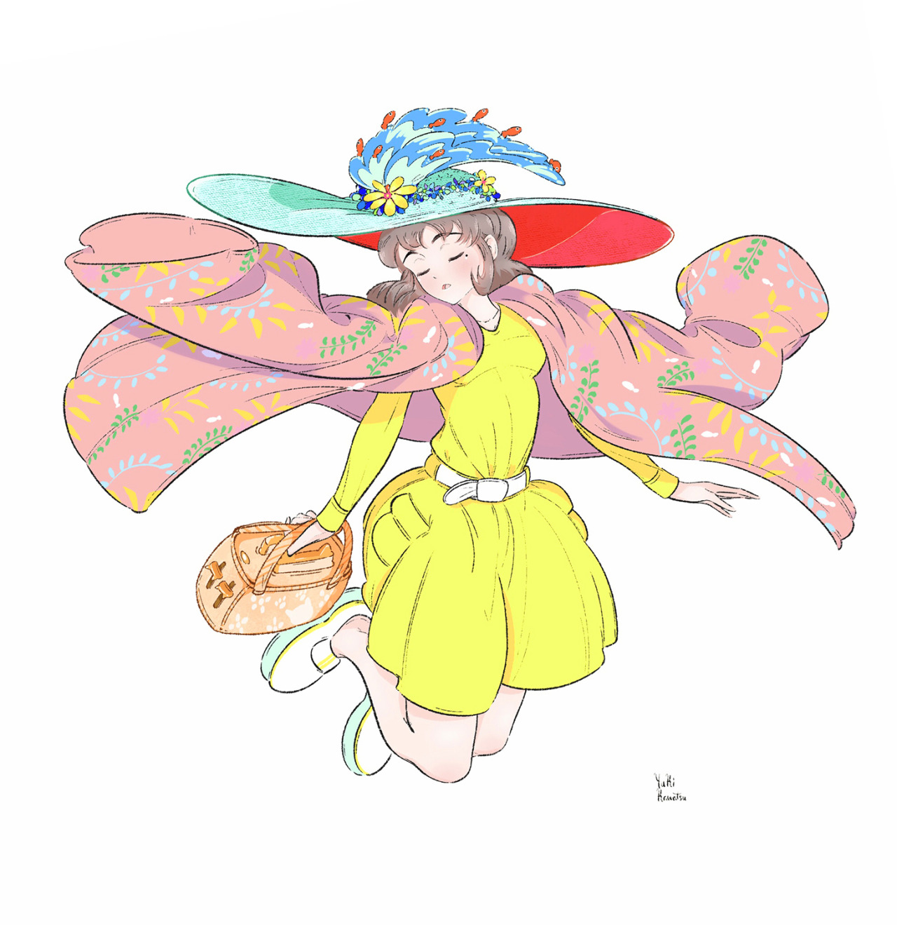 Yuki Kawatsu Illustration 10月もお疲れさまでした 落書き Doodle Yuki Kawatsu Illustration 10月もお疲れさまでした 落書き Doodle