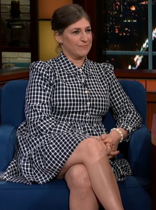 Mayim Bialik. My Favorite Actress Ever And The Actress With The Best Legs Ever In My Opinion