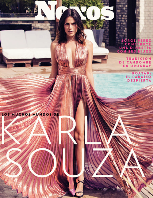 Karla Souza on the cover of Nexos Magazine December 2017.