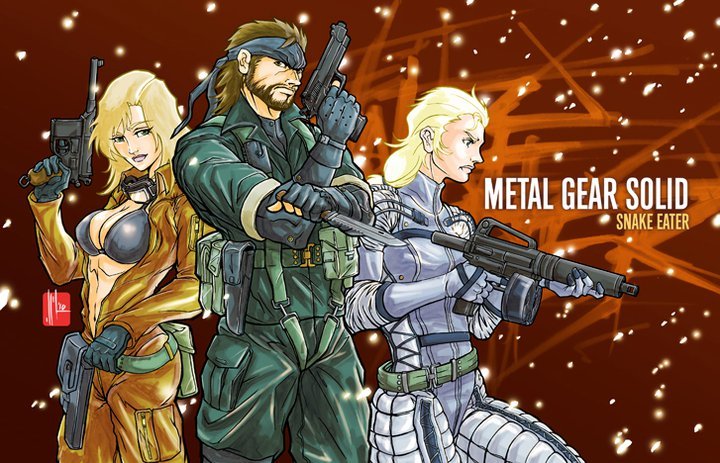 xombiedirge:  Metal Gear Solid Illustrations by Jeff Martinez 