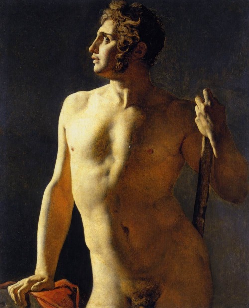 Study of a Male Nude, 1801 by Jean-Marie-Joseph Ingres