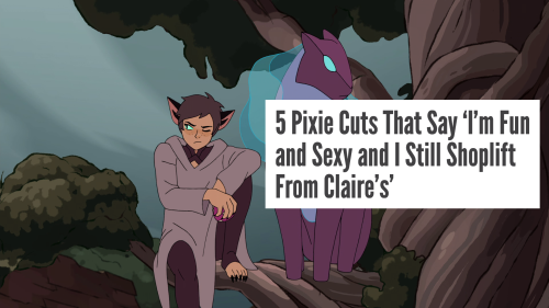 emilythesphericalrobot: Reductress headlines × She-Ra and the Princesses of Power (Part 3)