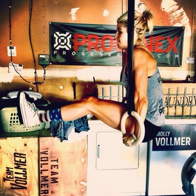 girlswhodocrossfit:  Repost from @molly_vollmer “An arrow can only be shot by pulling