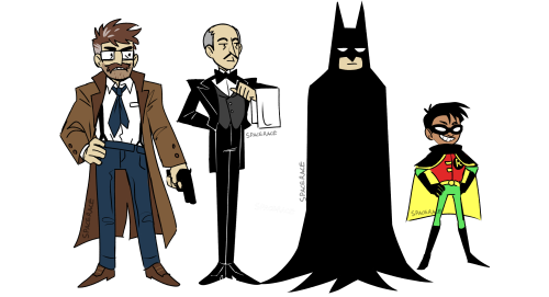 spaceraceart:i dont know that much about batman, but i know good characters when i see them. here’s 