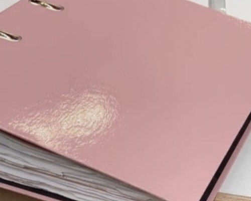 Studying In Pink !