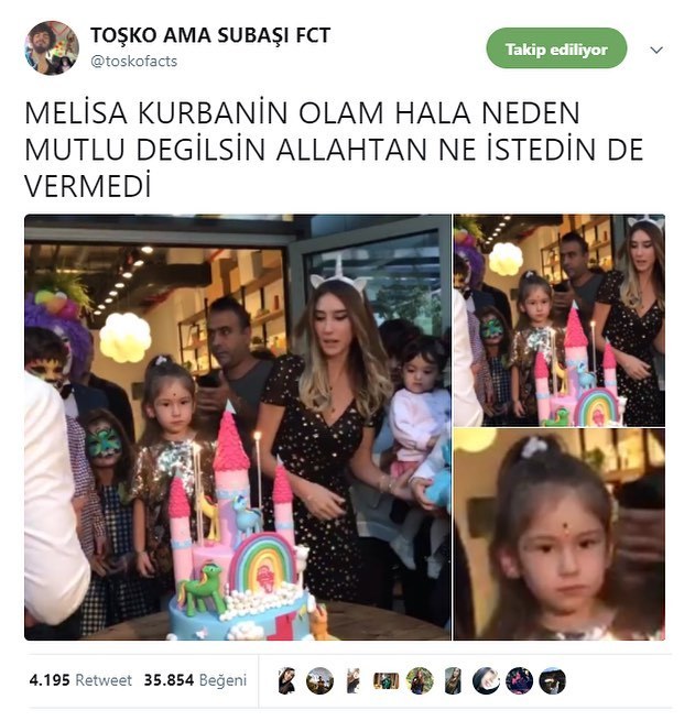 Melisa kurbanın olam neden...