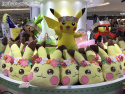 zombiemiki:  Some items from the Pikachu’s Easter 2017 promotion (Read more about it at Mikitzune)   I want all dese