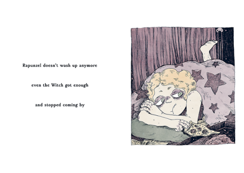eliasericson:Rapunzel. Available as a fanzine in Swedish with a translation note  here.