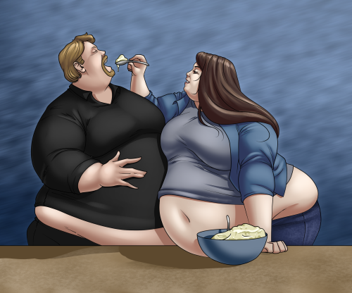 hazeleyesbbw:  lordaltros: color version of a sketch i did a few months ago.   😍😍    Beautifully done