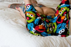 Yes, I Still Have A Few More Of The Sesame Street Pj Shots.