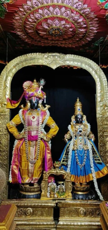 Rukmini and Panduranga (Krishna),  Thennangur Panduranga Temple, Tamil Nadu