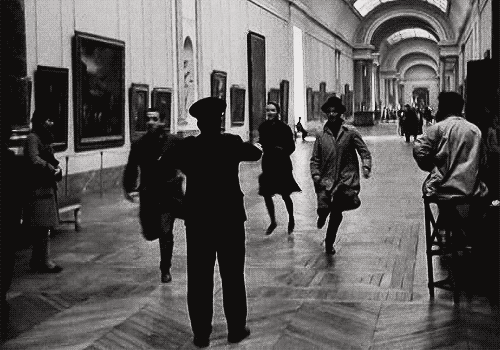 trapezear:  Bande à Part (1964), dir. Jean-Luc Godard 