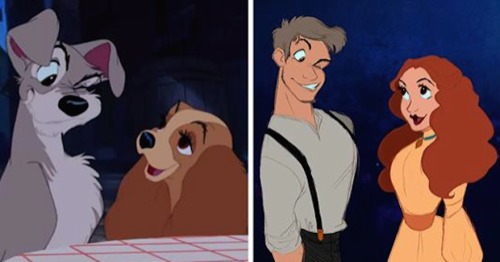 coolthingoftheday:  Artist s0alaina draws Disney animals as humans, while keeping their unique personalities intact. 