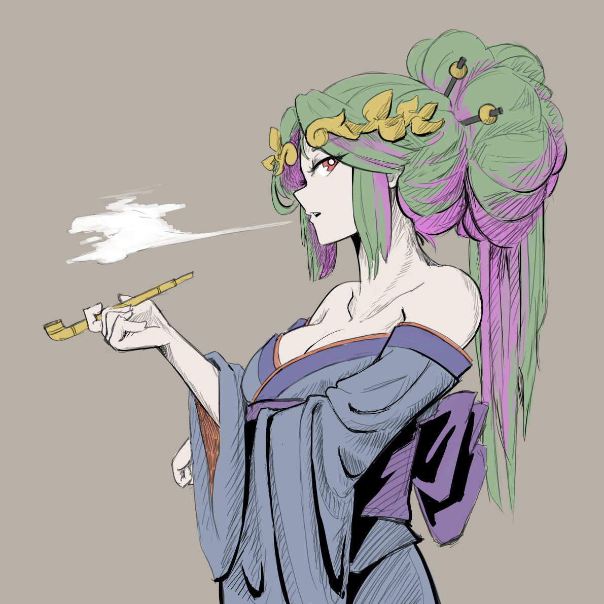 automaticgiraffe:    This turned about better than expected.  I like it when coloring