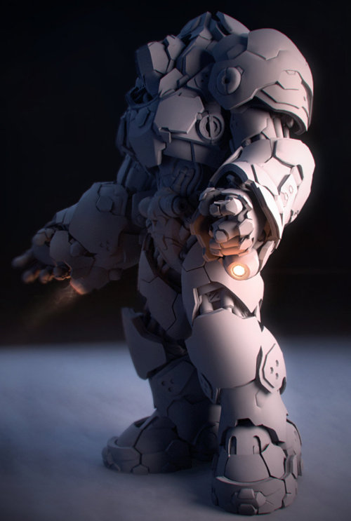 roguetelemetry:(via ArtStation - Eat3d Posed, Mike Jensen)