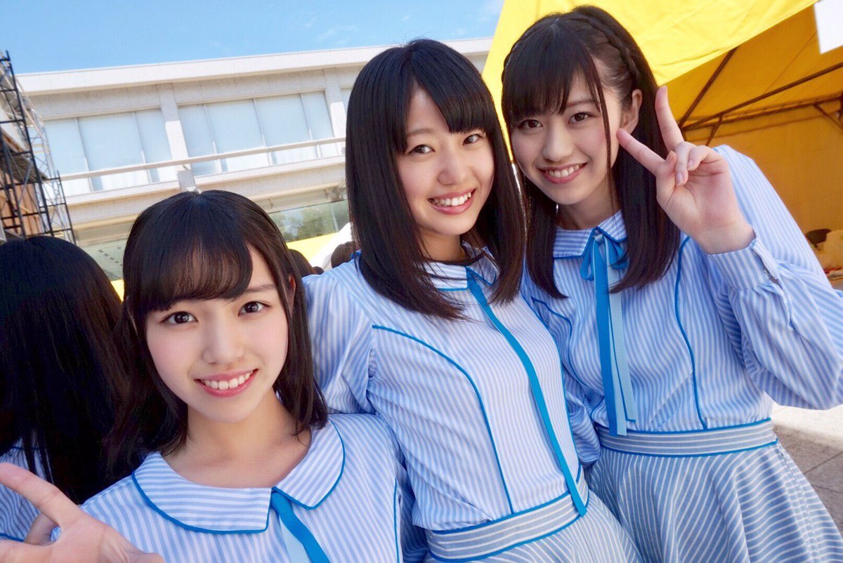 forstu48: 20170503 / STU48_Official_:  The members during their debut performance！Their