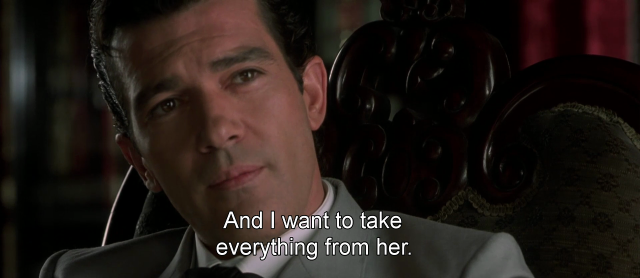 growlbadkitty:  freshmoviequotes:Original Sin (2001)  This. Exactly this. How he