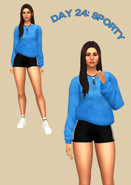 BashfulCookie’s 30 Day Lookbook ChallengeDay 24: SportyI’ve definitely gone for a ‘hot P.E teacher’ 