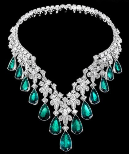 Emerald & Diamond Necklace by Chopard