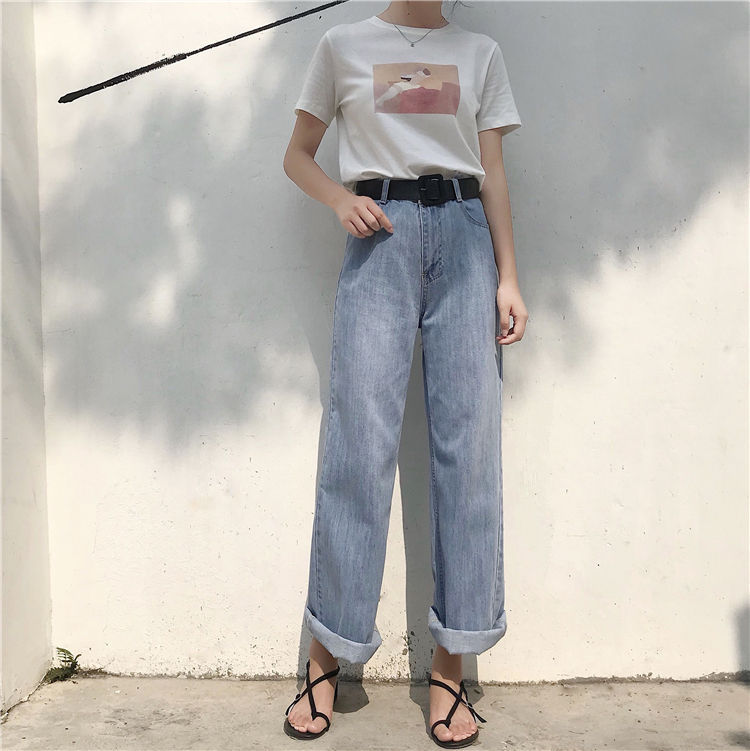 Vividspark Fashion Blog — High-Waist Wide-Leg Jeans