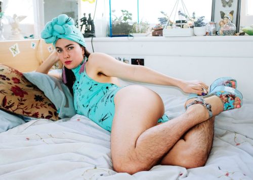 gettingitdone-consideritdid:  Turban and Leotard by Edgeley http://www.edgeley.com.au/Photo by Simon Russell 