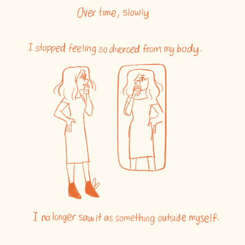reimenaashelyee: BODY OF WORK - a short autobio comic about being so ambivalent about your body that