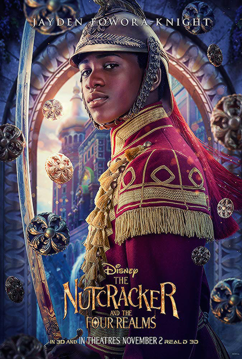 blackinmotionpictures:Jayden Fowora-Knight and Misty Copeland posters for The Nutcracker and the Fou