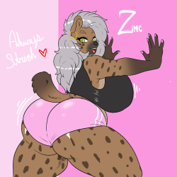 zeromccall:  FANART FRIDAY Gotta stretch