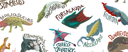 Cause Prehistory isn’t just about dinosaurs, I made a poster with every ‘Dinovember With