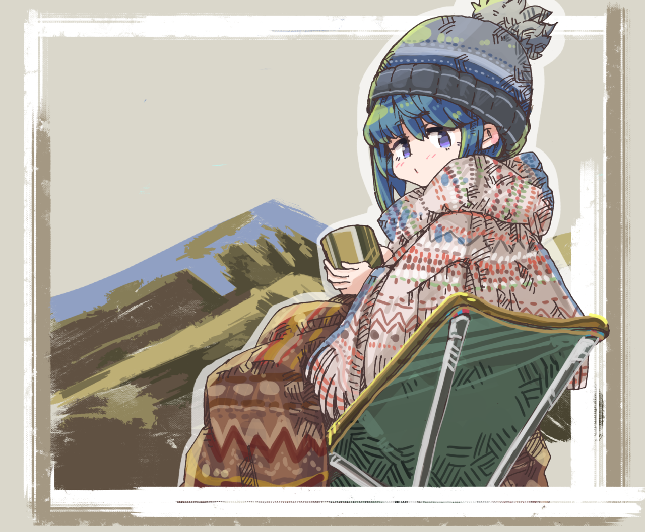 AHHH THEY LOOK SO WARM I LOVE THESE. Why has no other anime made winter