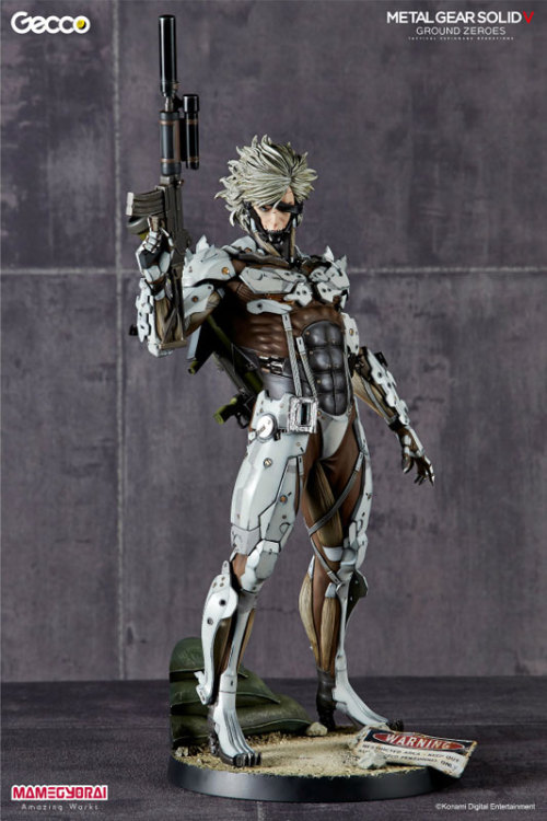 gunjap:  [Gecco] 1/6 Metal Gear Solid V Ground Zeroes “Jamais Vu Mission” RAIDEN statue White Armor Ver. Full Official PHOTOREVIEW, Info Releasehttp://www.gunjap.net/site/?p=244919