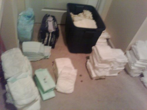 Diapers! My stash is getting a little low o.o Mione