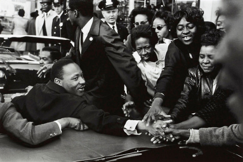 joeinct: Dr. Martin Luther King Jr., Baltimore, Photo by Leonard Freed, 1964