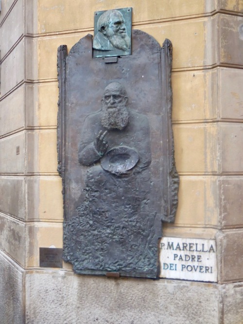 P. Marella, Padre dei Poveri, bassorilievo, Bologna, 2019.“Olinto Marella (14 June 1882 - 6 Septembe