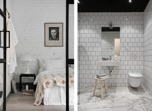 Dreamy Industrial Apartment | Goteborg, SwedenLayout: (Source: alvhem.com)