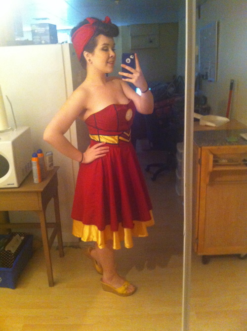 quietdogbitehard:  thenerdypinup:  goawaybyee:  thenerdypinup:  Outfit Of The Day: Iron Man Dress  Oh my gosh. Can we all just take a moment to appreciate this.  Eeeek! Thanks  Awesome