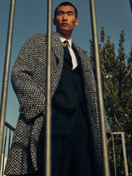 modelsof-color:Kamui T by Fernando Gomez for Vogue Arabia Man Magazine - October 2019